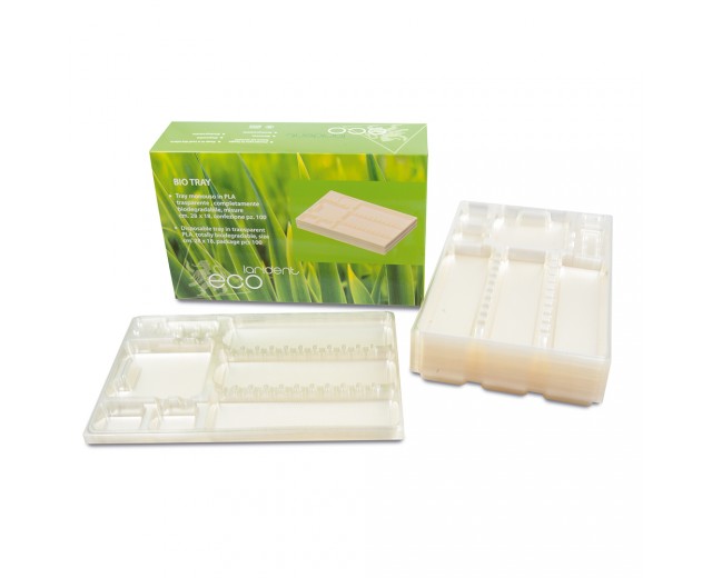 Bandejas biodegradables de PLA (100 uds.)
