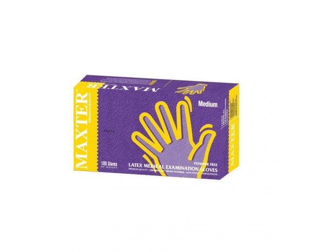 Guantes de látex sin polvo (100 uds.)
