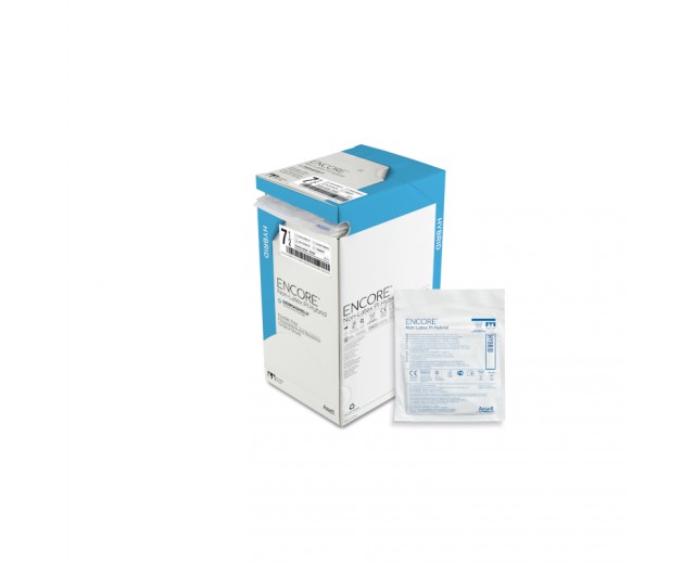 Guantes estériles sin látex Poliisopreno Hybrid (50 pares)