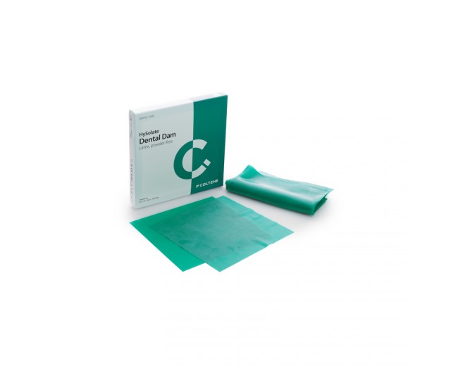 Diques de goma sin polvo Hysolate – Color Verde (36 uds.)
