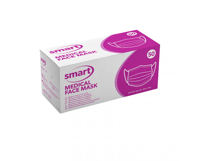 Mascarillas quirúrgicas Smart Tipo IIR (50 uds.)