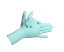 Guantes de nitrilo sin polvo Verde – T.XS