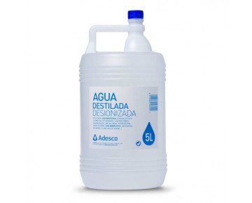 Agua destilada desionizada 5L (3 uds.)