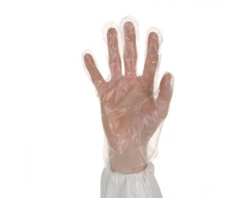Guantes de polietileno